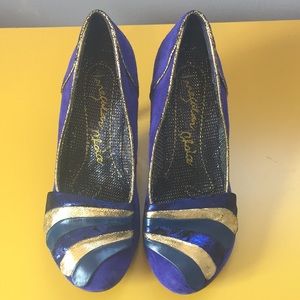 Irregular Choice - Royal Marriage in Blue Sz 9.5